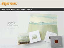 Tablet Screenshot of brand-agent.com
